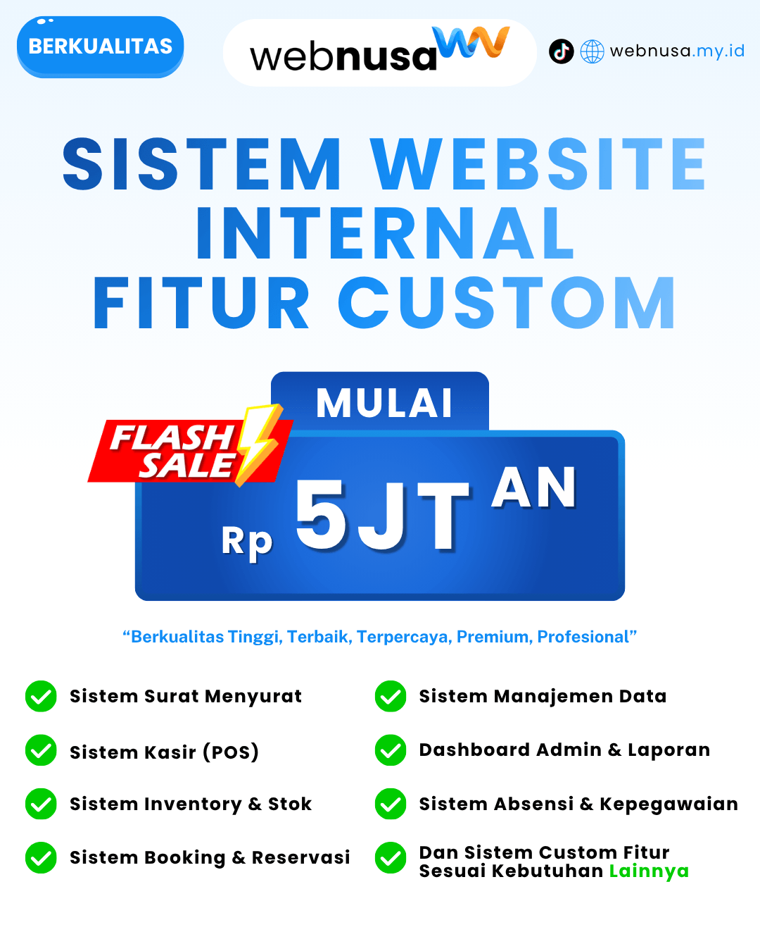 Promo Website WebNusa